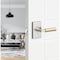Sure-Loc Hardware Sure-Loc Hardware Levanto Privacy Rosette, Nickel, Smooth Grip in Satin Brass LV102 NI GRIP-SM SB - alternate 3